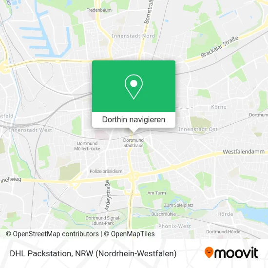 DHL Packstation Karte