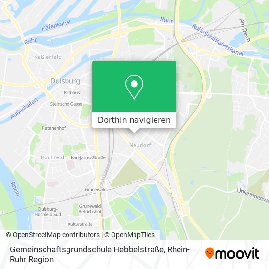 Gemeinschaftsgrundschule Hebbelstraße Karte