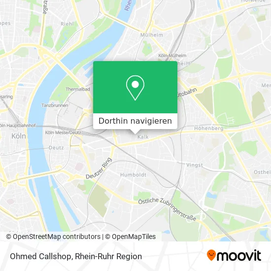 Ohmed Callshop Karte