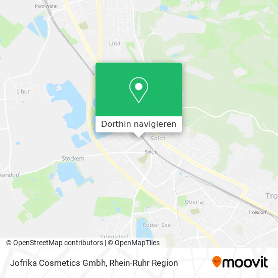 Jofrika Cosmetics Gmbh Karte