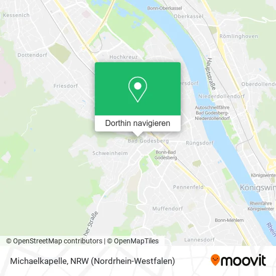 Michaelkapelle Karte