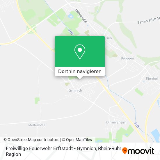 Freiwillige Feuerwehr Erftstadt - Gymnich Karte