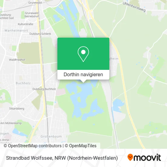 Strandbad Wolfssee Karte