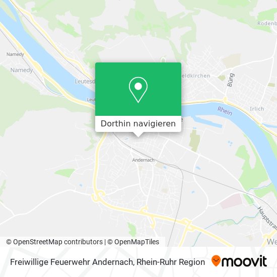 Freiwillige Feuerwehr Andernach Karte