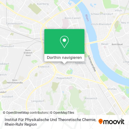 Institut Für Physikalische Und Theoretische Chemie Karte
