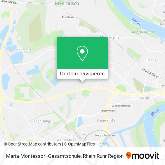 Maria-Montessori-Gesamtschule Karte