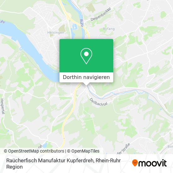 Raücherfisch Manufaktur Kupferdreh Karte