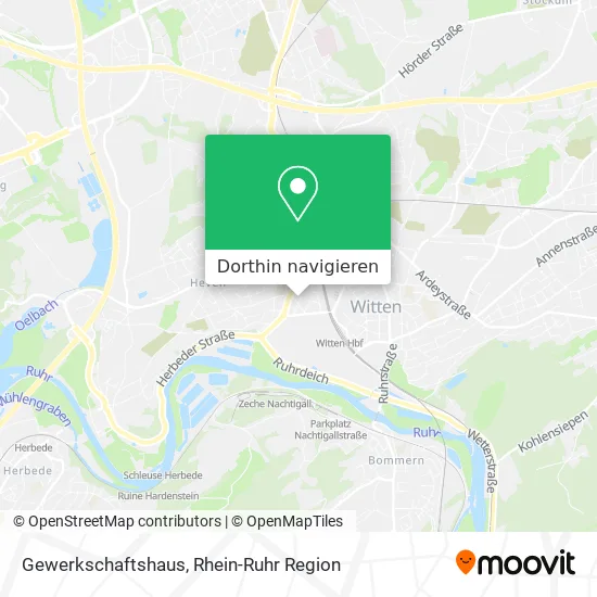 Gewerkschaftshaus Karte