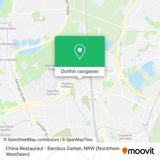 China Restauraut - Bambus Garten Karte