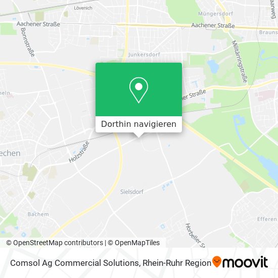Comsol Ag Commercial Solutions Karte