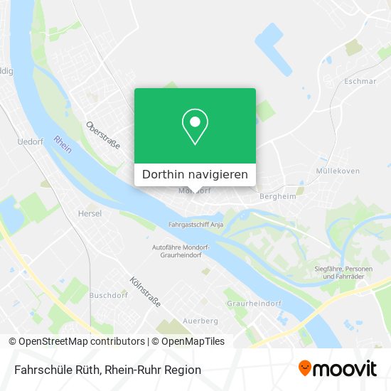 Fahrschüle Rüth Karte