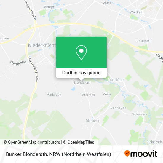 Bunker Blonderath Karte
