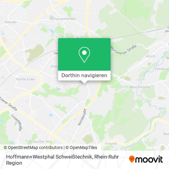 Hoffmann+Westphal Schweißtechnik Karte