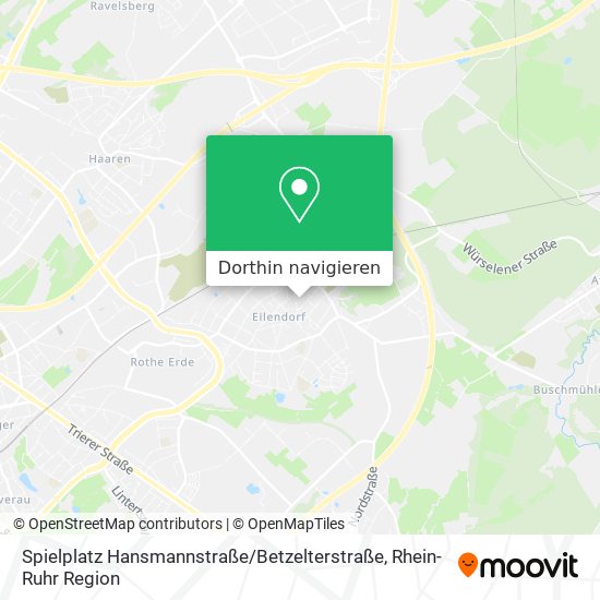 Spielplatz Hansmannstraße / Betzelterstraße Karte