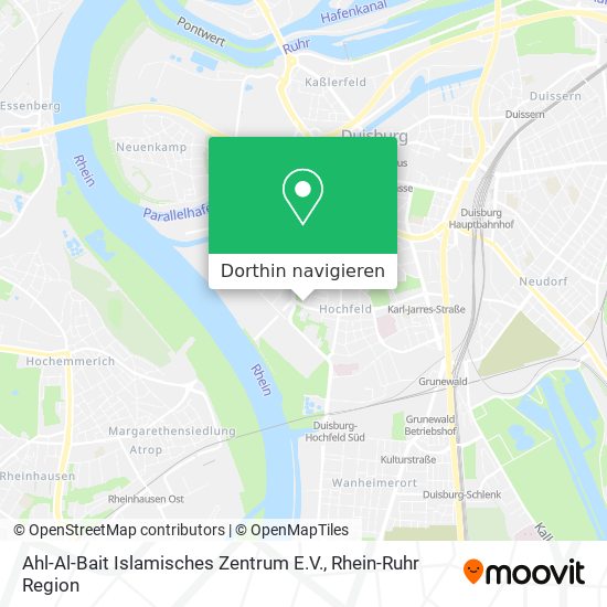 Ahl-Al-Bait Islamisches Zentrum E.V. Karte