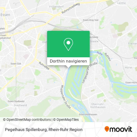 Pegelhaus Spillenburg Karte