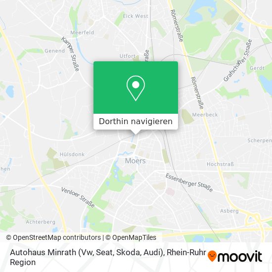 Autohaus Minrath (Vw, Seat, Skoda, Audi) Karte