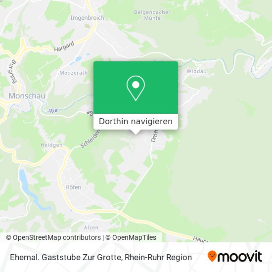 Ehemal. Gaststube Zur Grotte Karte