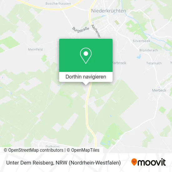 Unter Dem Reisberg Karte