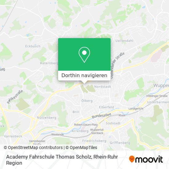 Academy Fahrschule Thomas Scholz Karte