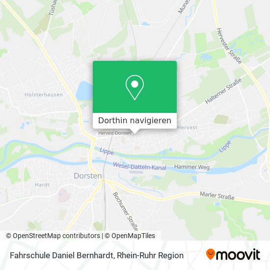 Fahrschule Daniel Bernhardt Karte