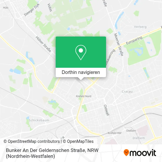 Bunker An Der Geldernschen Straße Karte