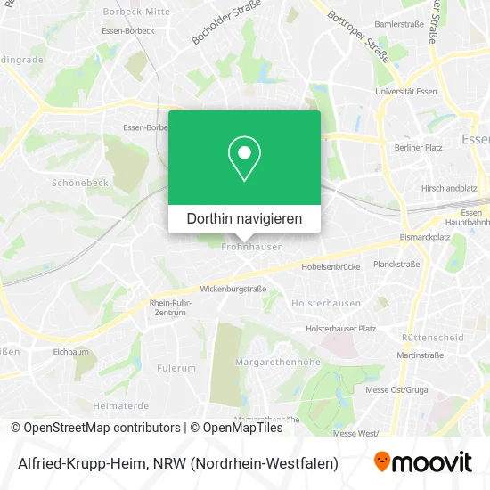 Alfried-Krupp-Heim Karte
