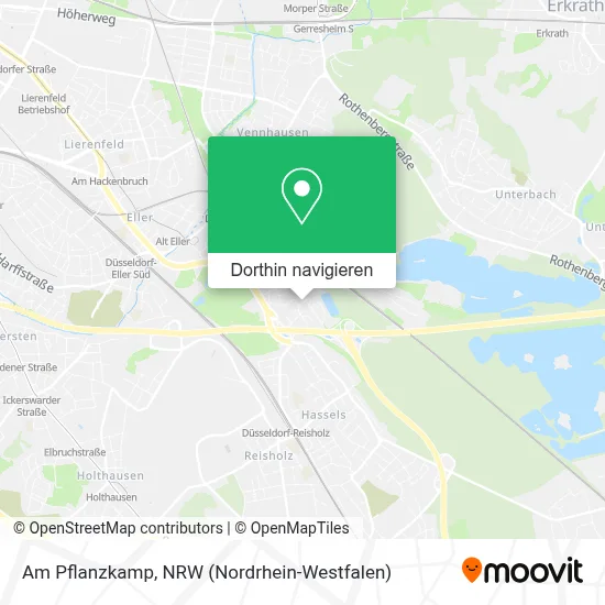 Am Pflanzkamp Karte