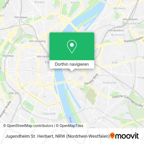 Jugendheim St. Heribert Karte