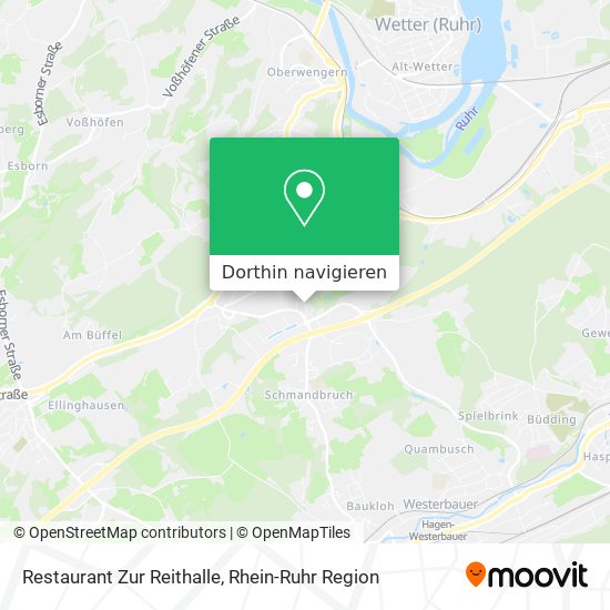 Restaurant Zur Reithalle Karte