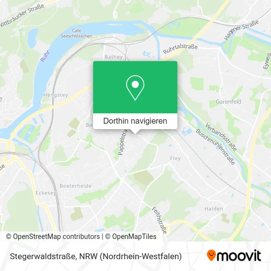 Stegerwaldstraße Karte