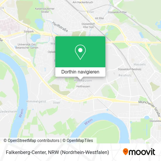 Falkenberg-Center Karte