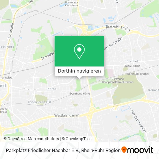 Parkplatz Friedlicher Nachbar E.V. Karte