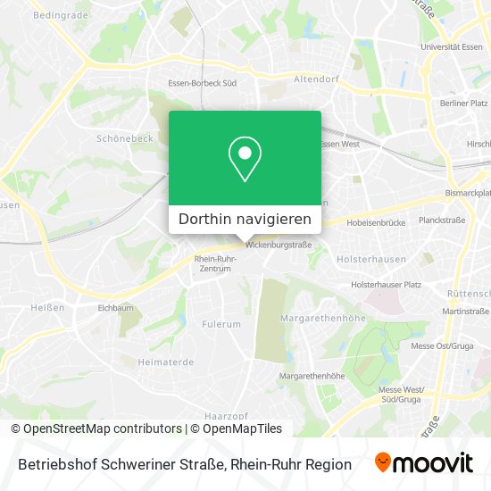 Betriebshof Schweriner Straße Karte