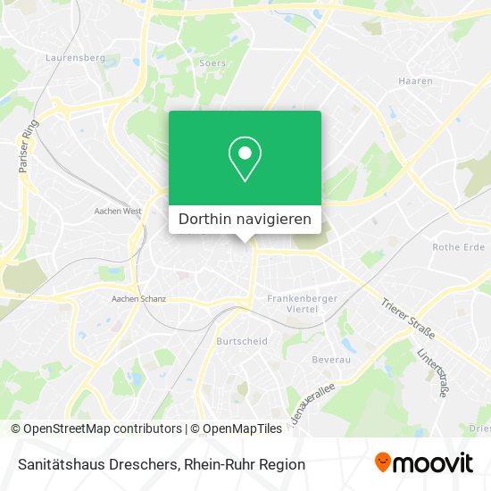 Sanitätshaus Dreschers Karte