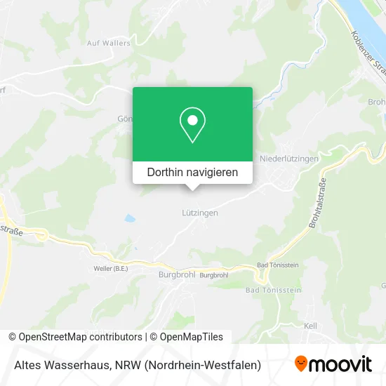 Altes Wasserhaus Karte