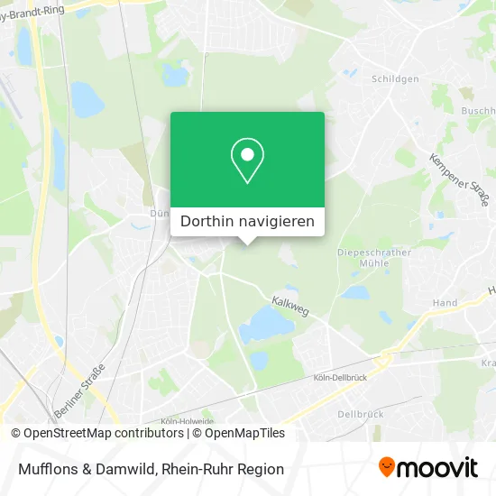 Mufflons & Damwild Karte