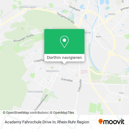 Academy Fahrschule Drive In Karte