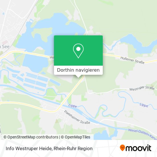 Info Westruper Heide Karte