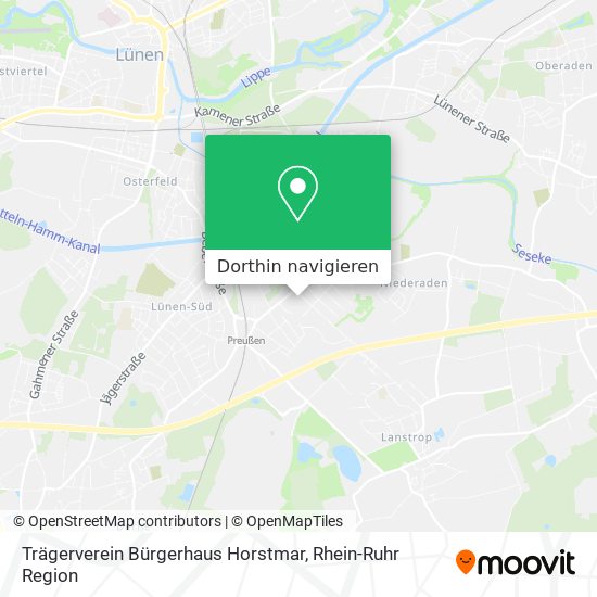 Trägerverein Bürgerhaus Horstmar Karte