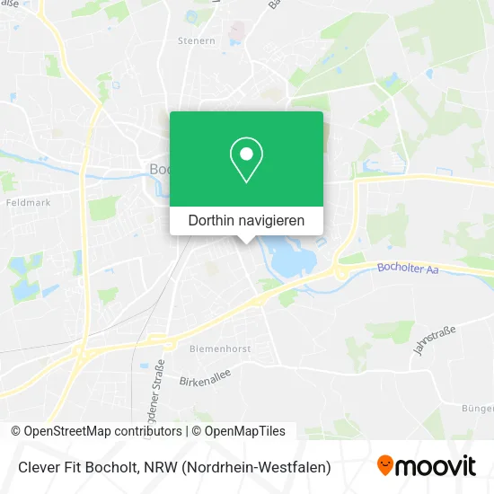Clever Fit Bocholt Karte