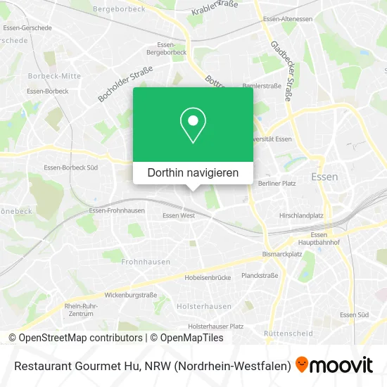 Restaurant Gourmet Hu Karte