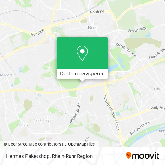 Hermes Paketshop Karte