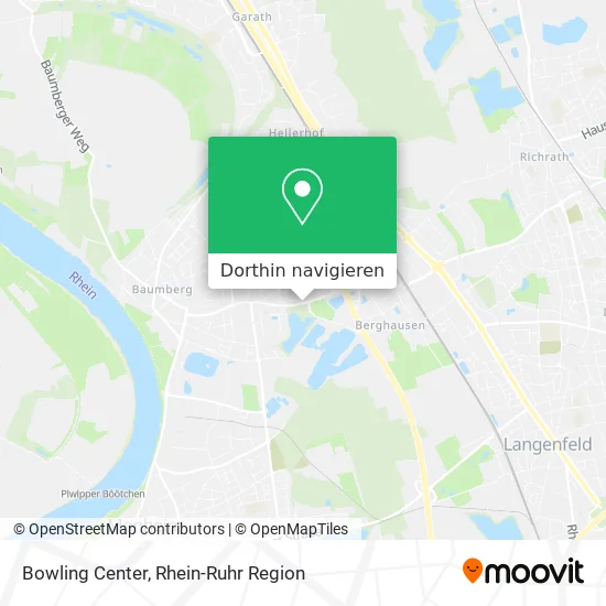 Bowling Center Karte