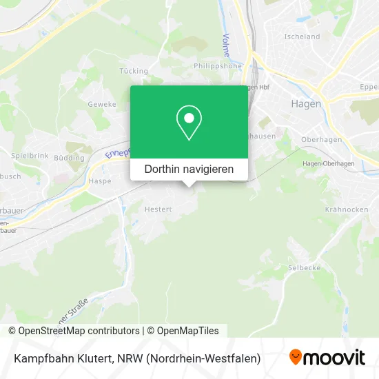 Kampfbahn Klutert Karte