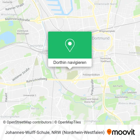 Johannes-Wulff-Schule Karte