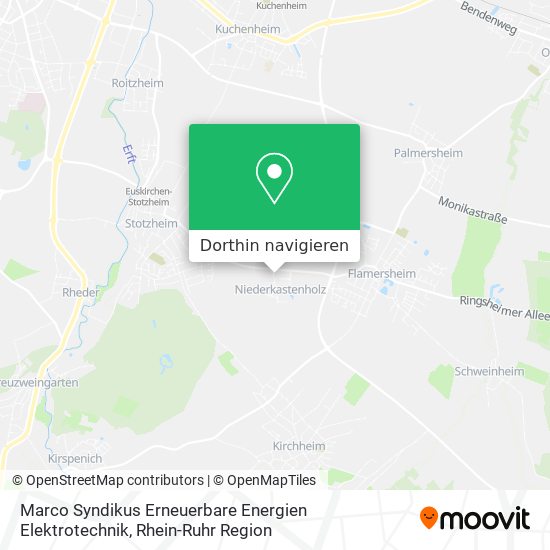 Marco Syndikus Erneuerbare Energien Elektrotechnik Karte