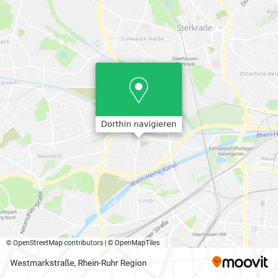 Westmarkstraße Karte