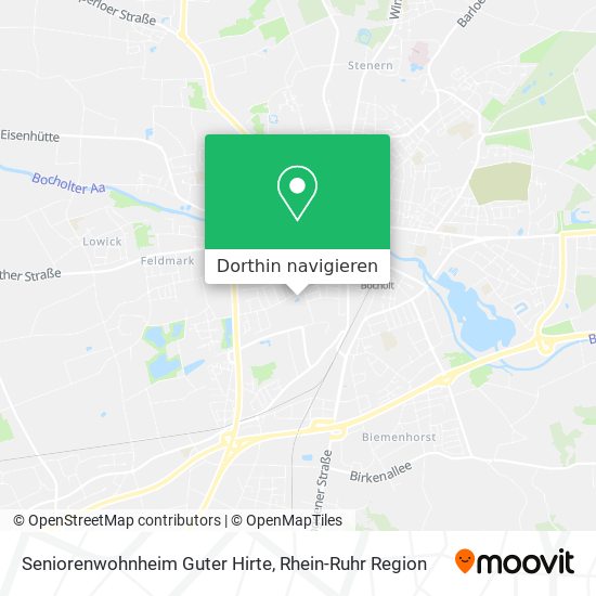 Seniorenwohnheim Guter Hirte Karte