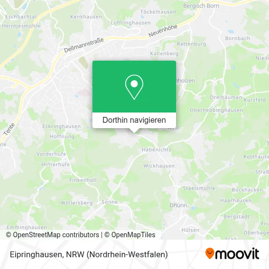 Eipringhausen Karte